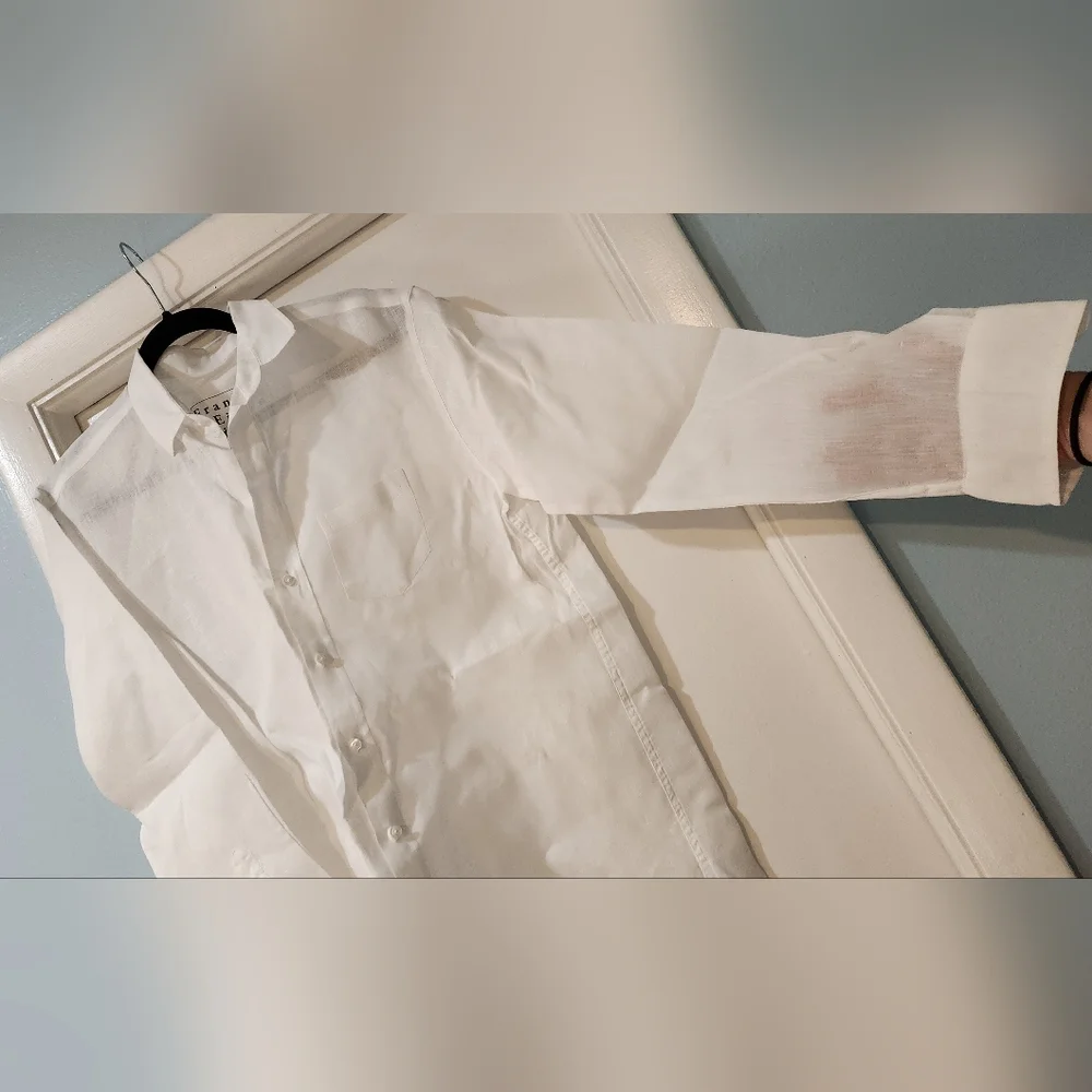 Women's Frank&Eileen Mary Shirtdress, Size M - Picture 10 of 16